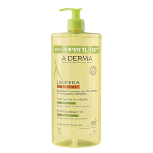 Exomega Control - Huile Lavante Émolliente Anti-Grattage
