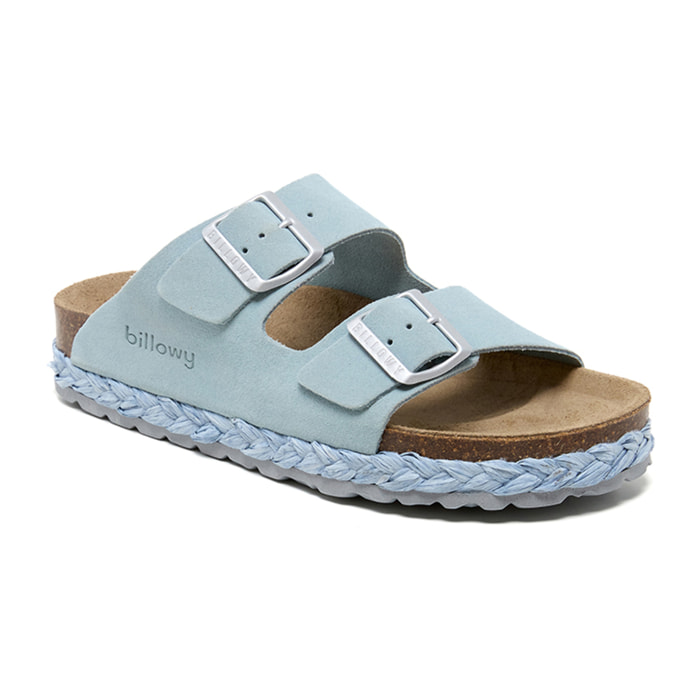 SANDALO CON ZEPPA BILLOWY BLU