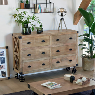 Buffet "Silas" - bois de manguier