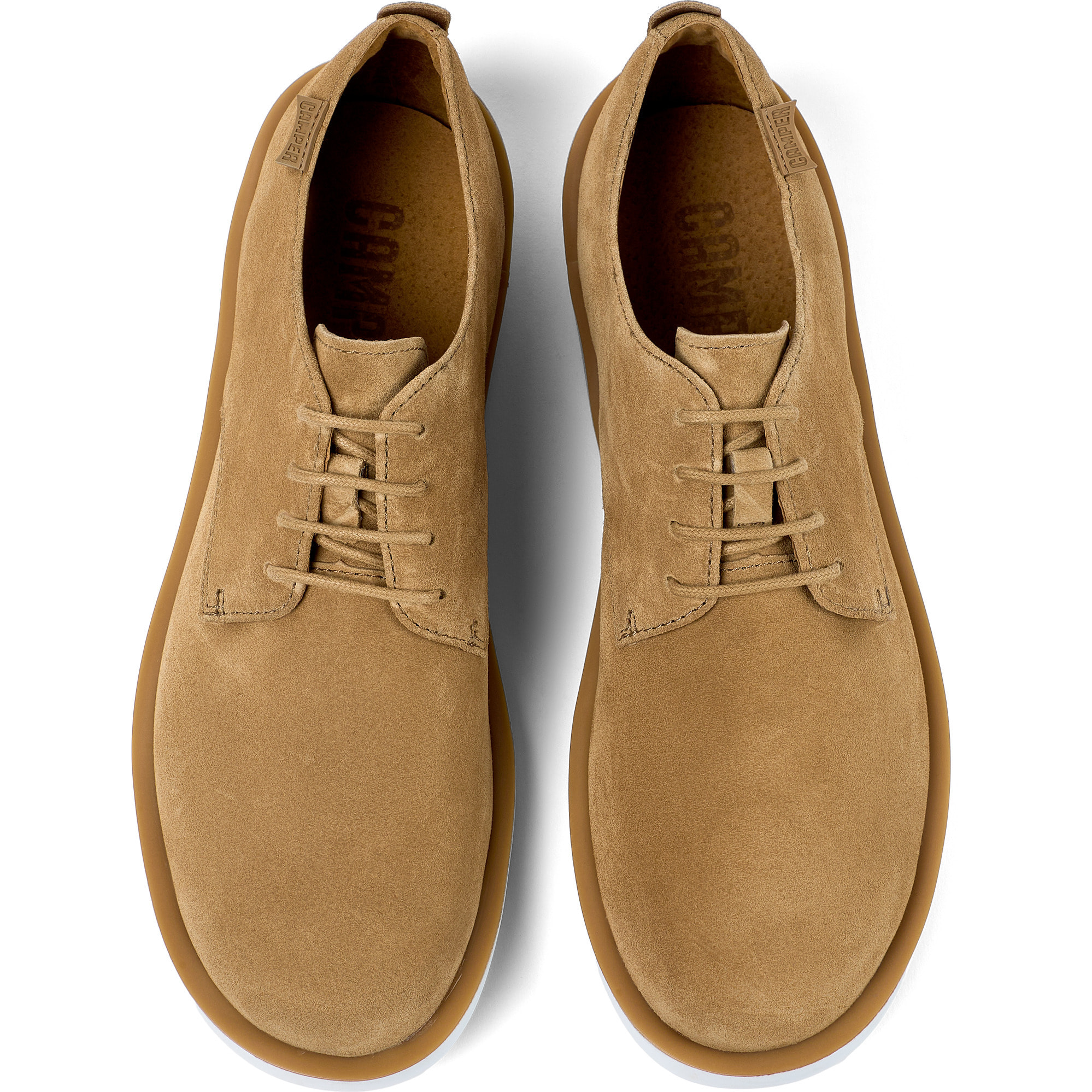 CAMPER Wagon -Zapatos de cordones Hombre Marron