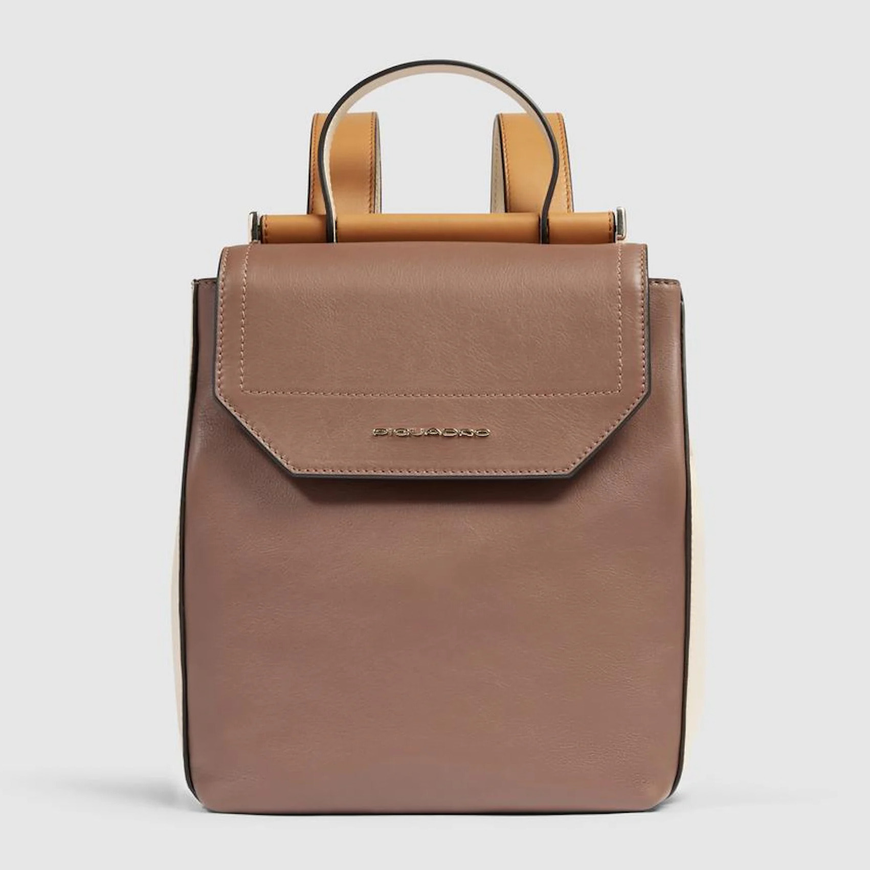 Piquadro Zainetto porta iPad®mini in pelle schermato con protezione RFID