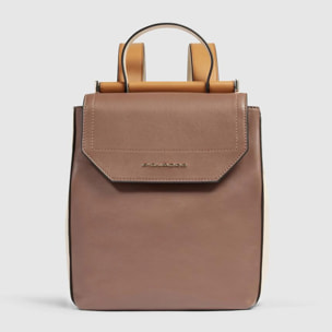 Piquadro Zainetto porta iPad®mini in pelle schermato con protezione RFID