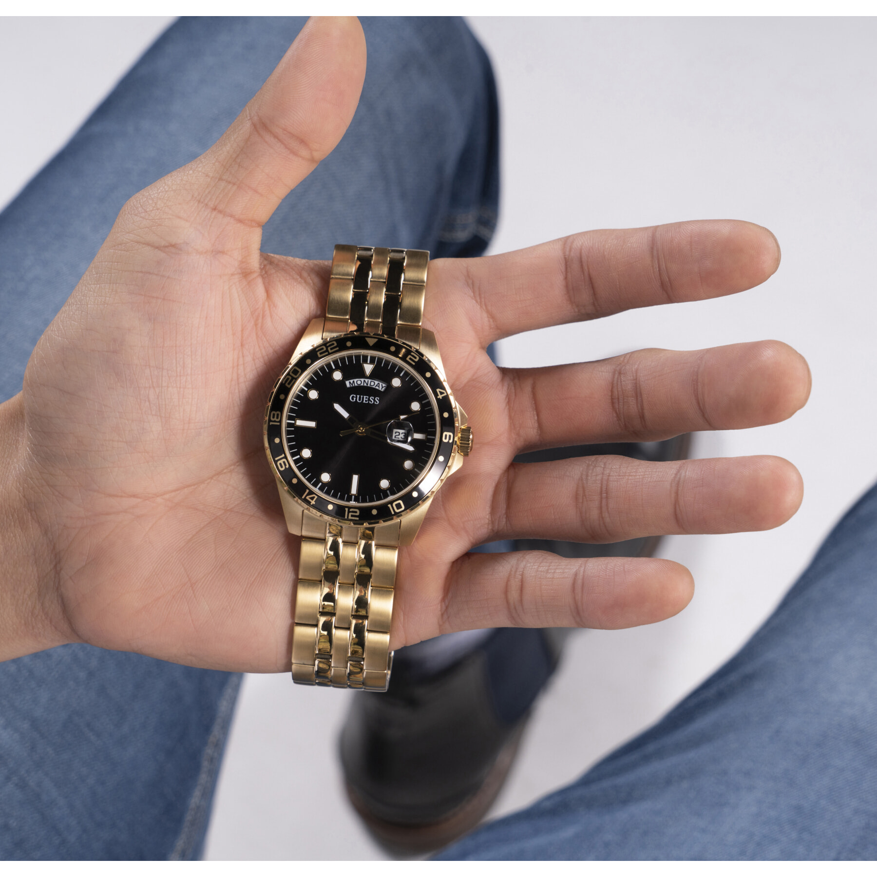 Guess Reloj Analógico De Cuarzo. Comet