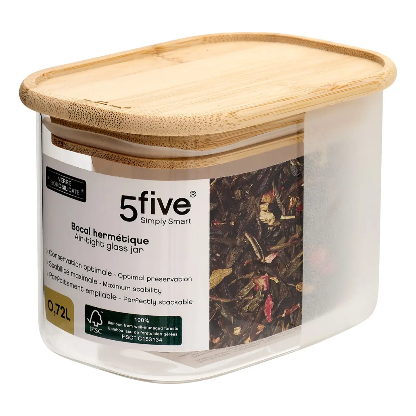 Boîte à thé Glassy 720ml