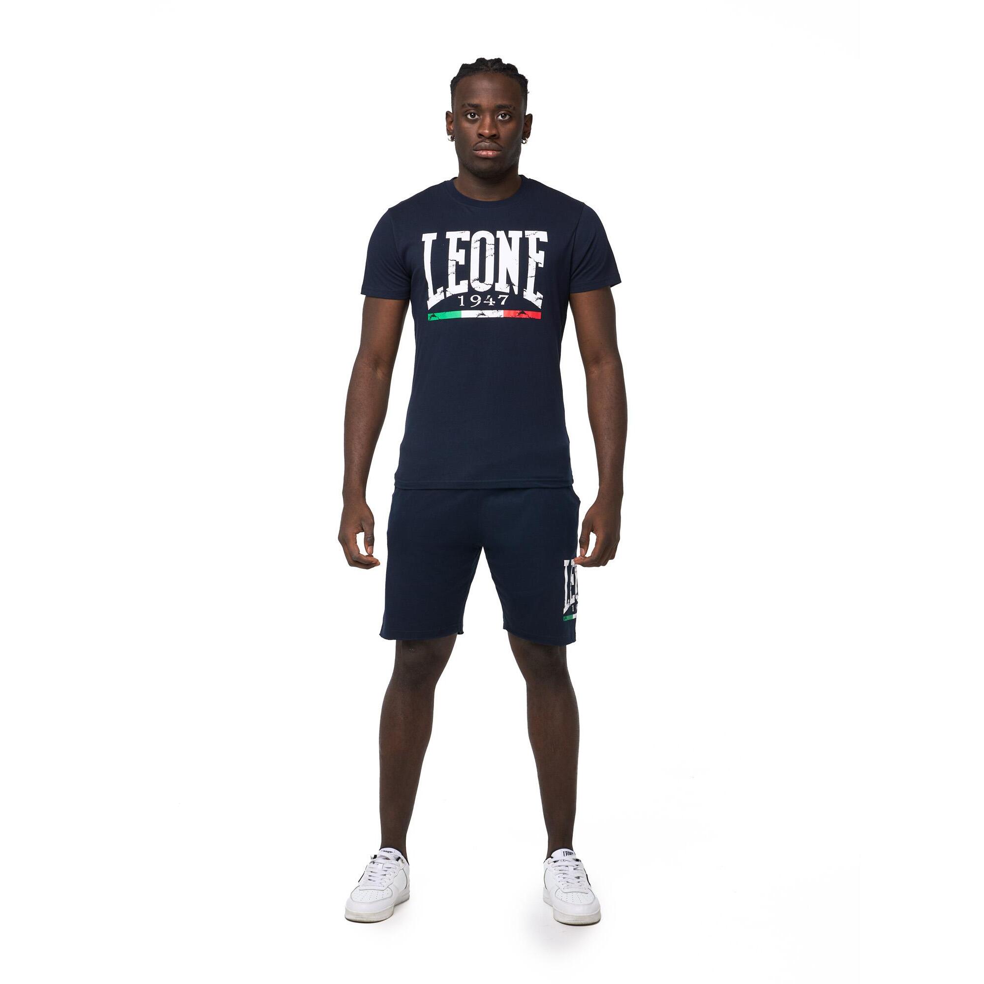 Completo set da uomo composto da t-shirt e pantaloncini vintage Leone Basic