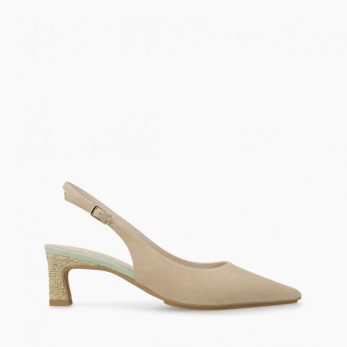 ZAPATOS DE SALÓN BEIGE CHELIN