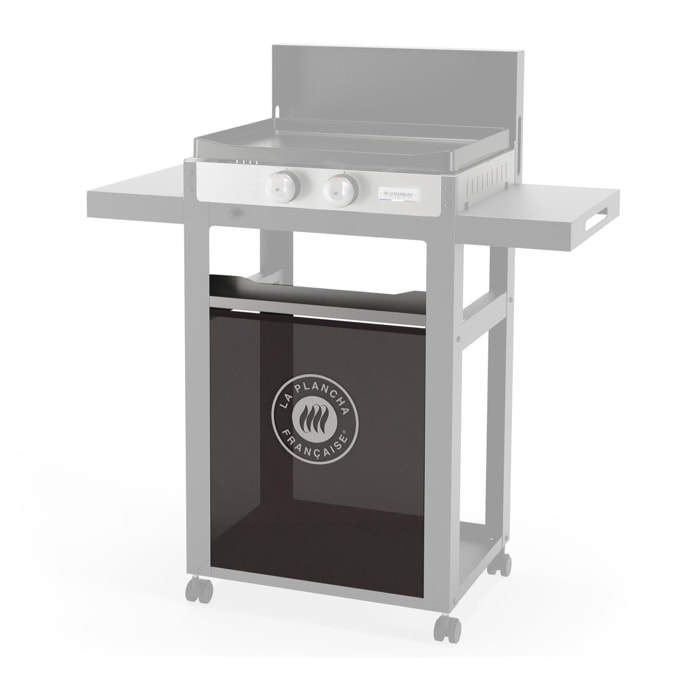 Porte-Épices En Inox Et Rideau La Plancha Francaise - LE MARQUIER