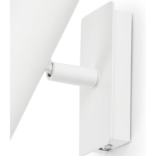 LINK Lampe applique blanche 1L
