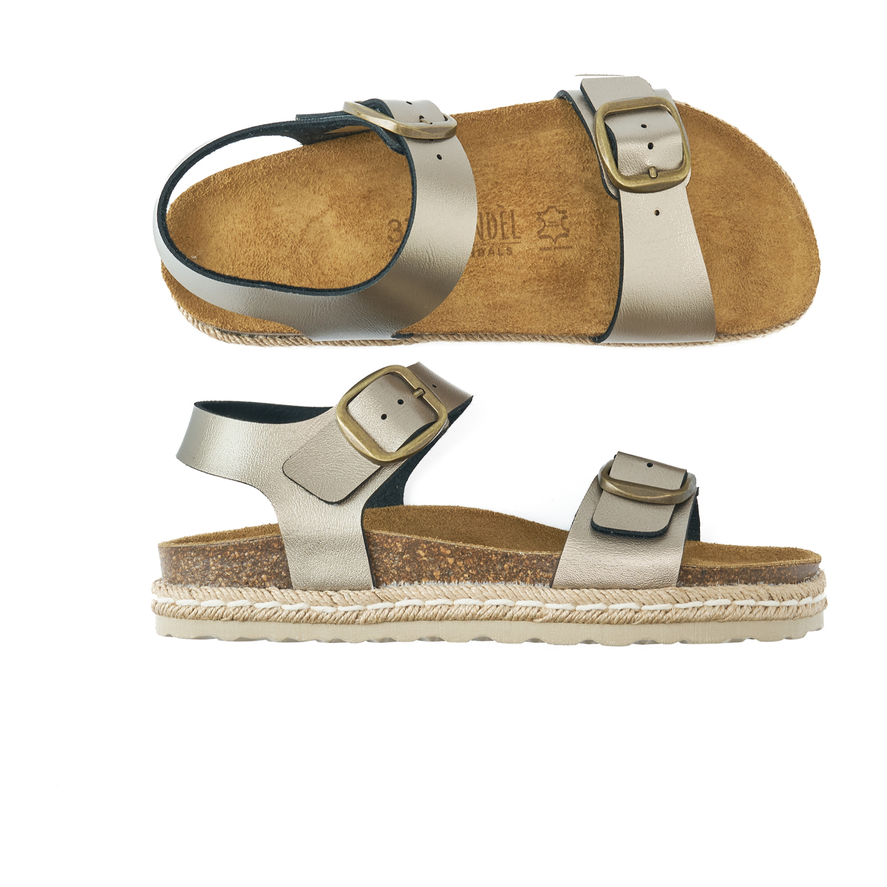 Sandalo Mandèl Dorato