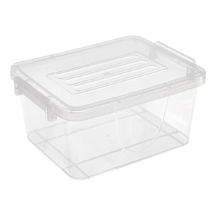Lot de 5 Boîtes Clippy de 5L transparent