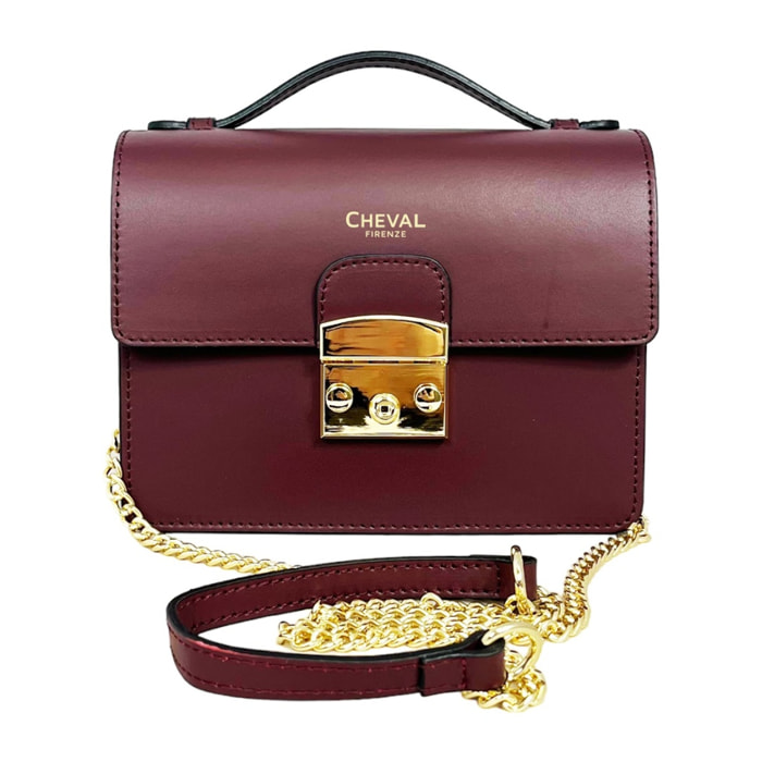 Borsa a tracolla Cheval Firenze Isabella Bordeaux