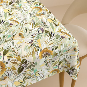Naturals - Mantel de Tela Estampado - Antimanchas - 100% Algodón - Half panamá - Dadiana