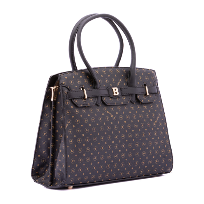 Borsa a mano  da donna ecopelle Prodotto Vegano 30x25x10 cm