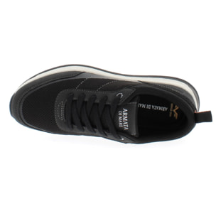 Armata di Mare Scarpe Uomo Sneakers Casual Stringate con Soletta Rimovibile in Memory Foam AMU S25L713 Black