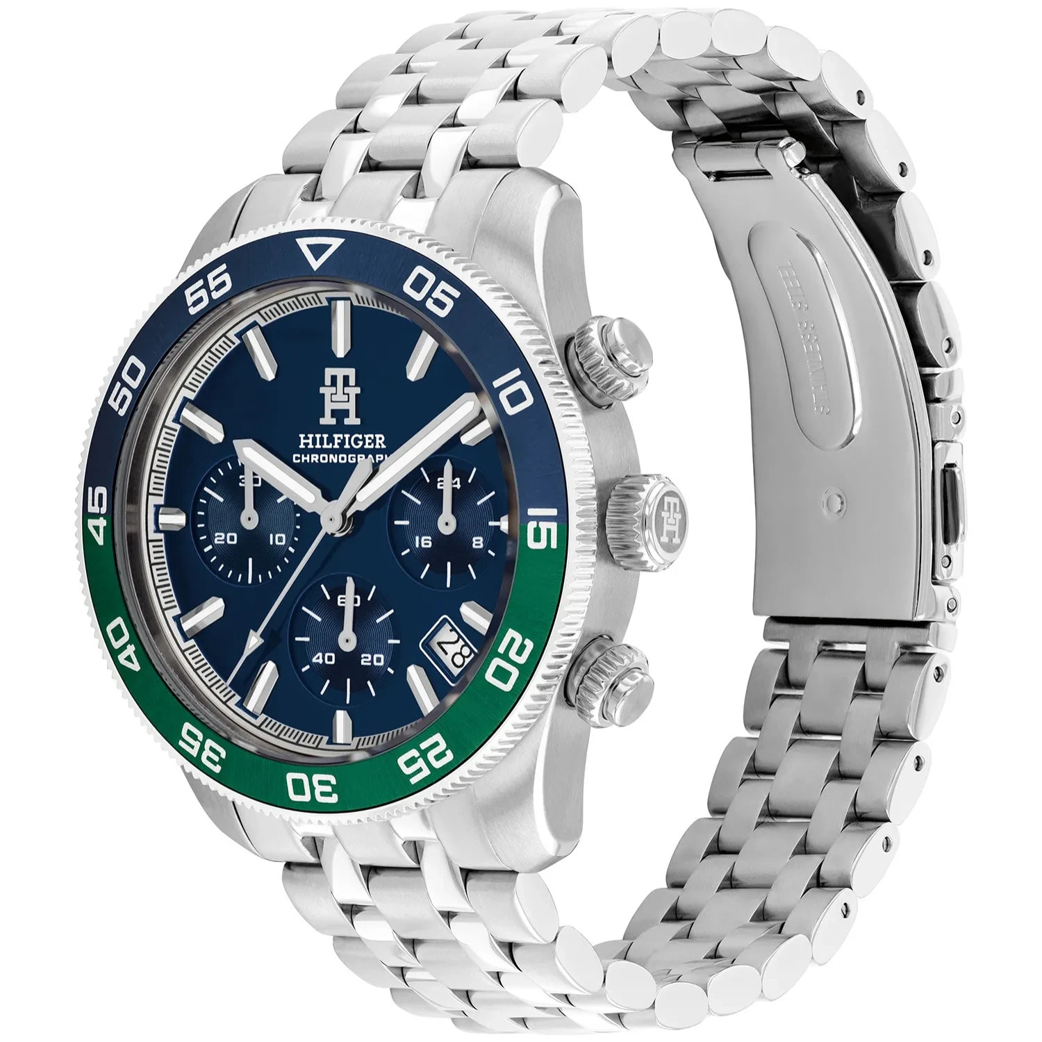 Reloj Tommy Hilfiger 1792185 Hombre Analogico Cuarzo con Correa de Acero inoxidable