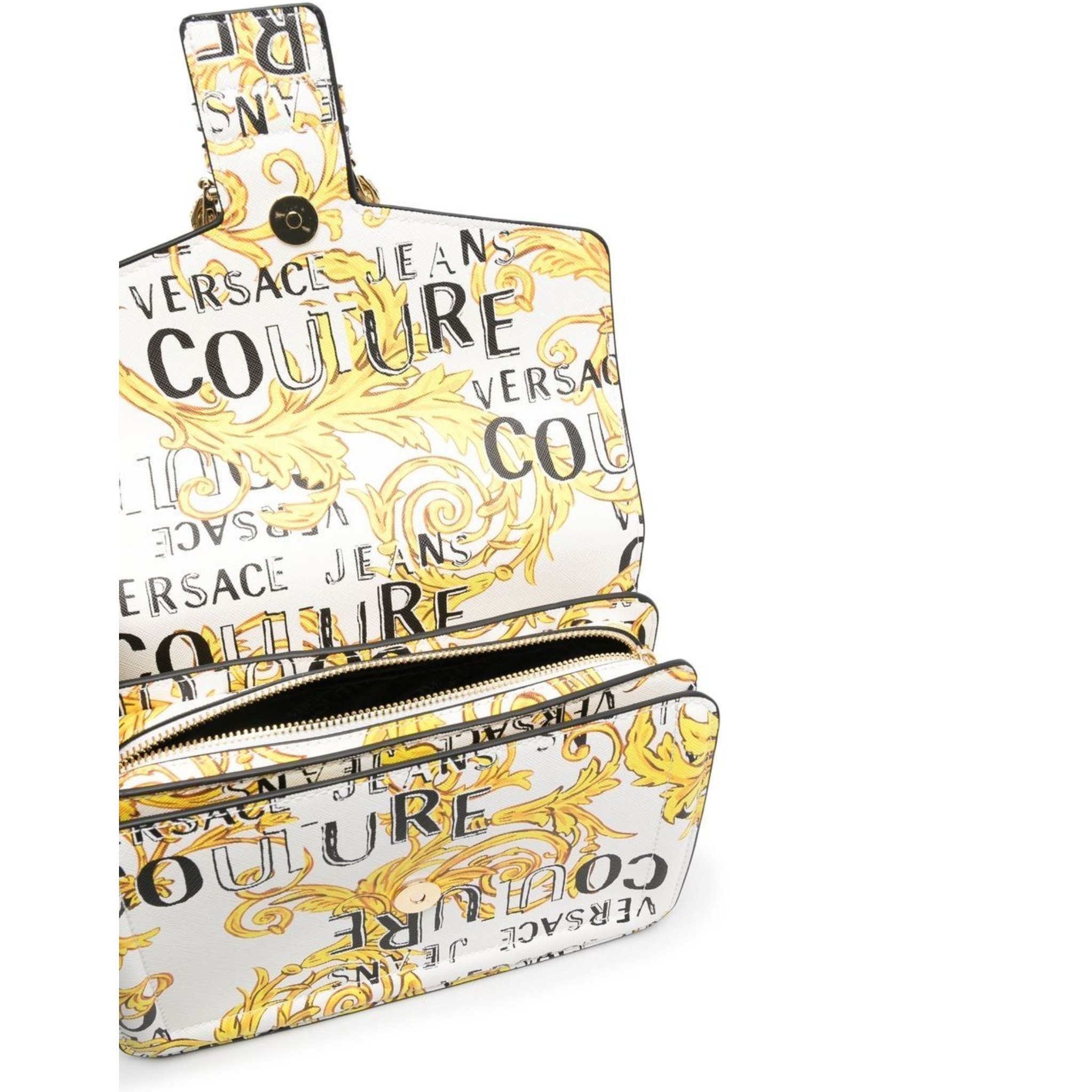 Versace Jeans Couture logo-print borsa a tracolla