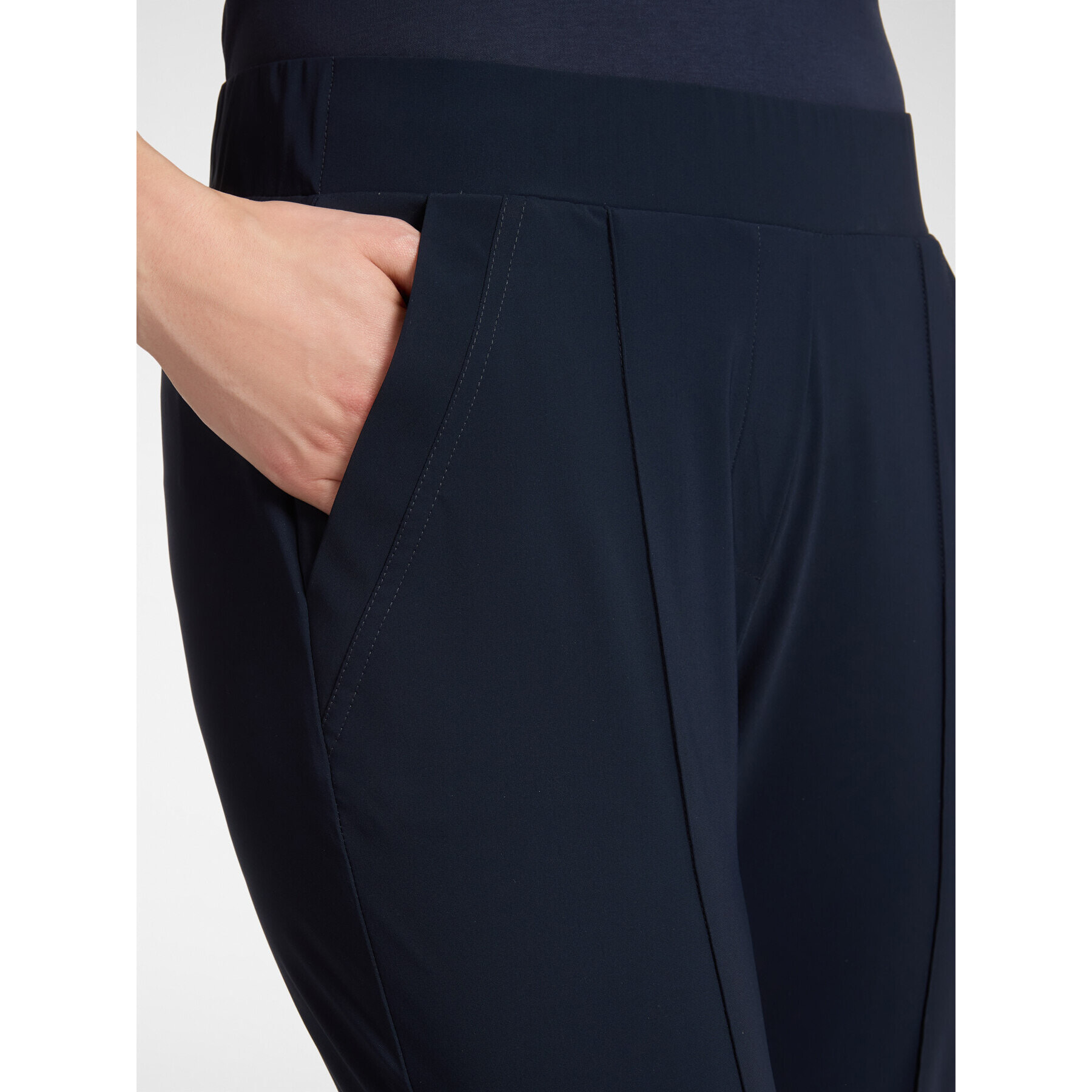 Elena Mirò - Pantaloni in jersey - Blu