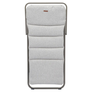 Chilienne de jardin empilable pliable Nillia café