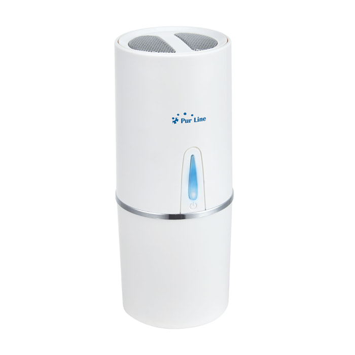 Purificatore d'aria per auto Fresh Air 5 Purline 2W Bianco E Silver