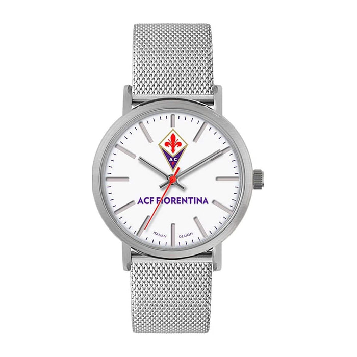 Orologio Lowell AC FIORENTINA Acciaio Silver