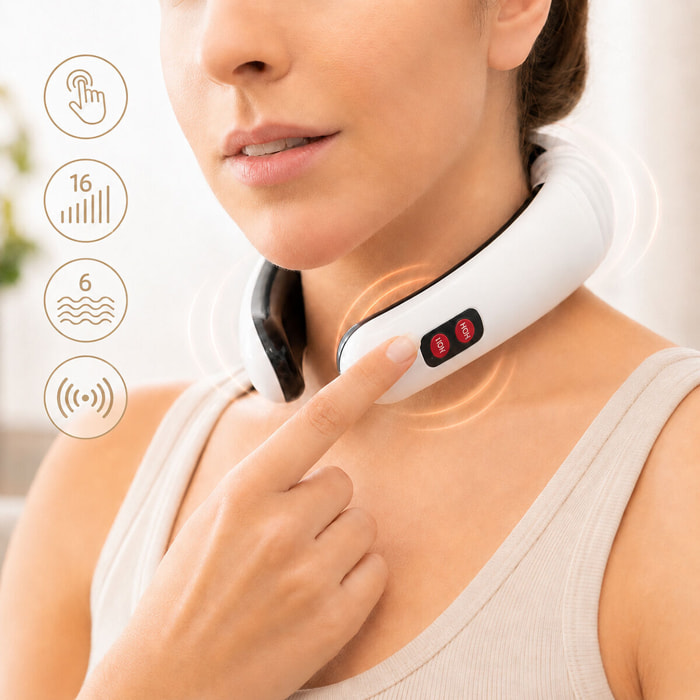 Masseur de Cou et de Dos Électromagnétique Calmagner InnovaGoods