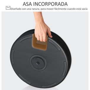 Outsunny Base de Sombrilla Rellenable de Agua 22 kg para Postes 38/48mm Ø51x28cm