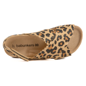 Sandalo BABUNKERS MARRONE