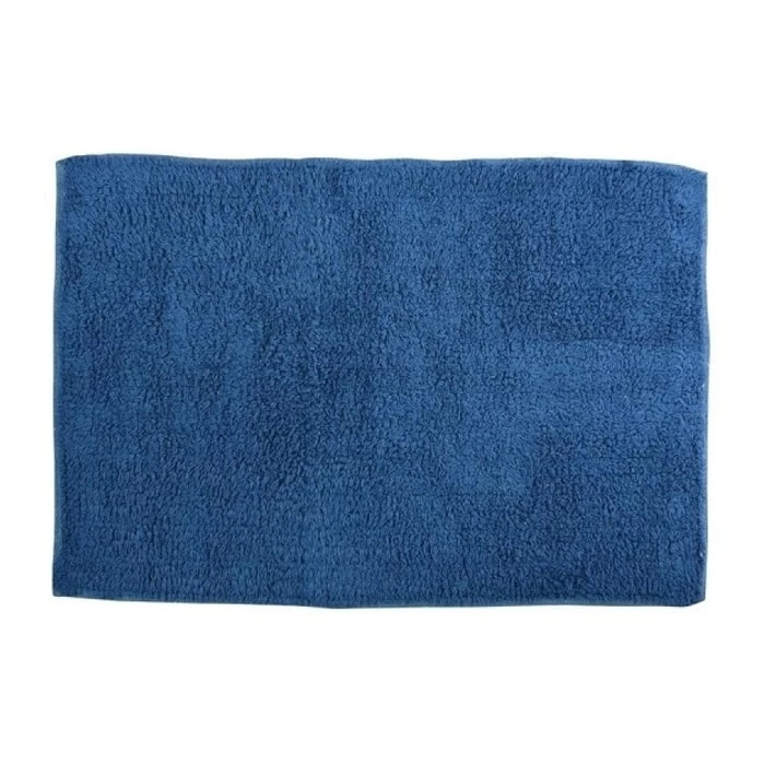 Tapis de bain Coton 45x70cm Bleu Marine MSV