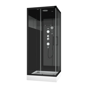 Cabine de douche carrée 90x90x215cm - MIRROR SPACE SQUARE