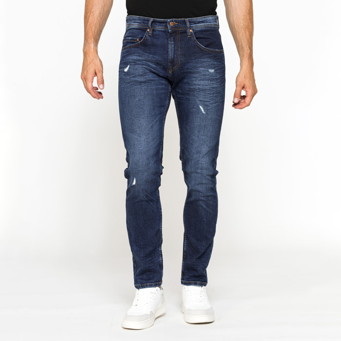 JEANS UOMO 5 TASCHE SLIM FIT MOD. 717 STRETCH 12,5 oz.