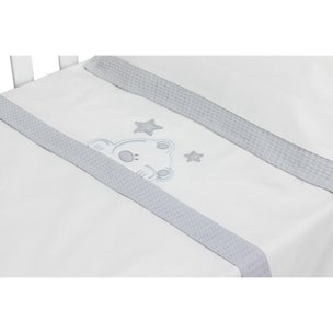 Trip Cuna 100 % Alg . Mod Viggo Bco/Gris
