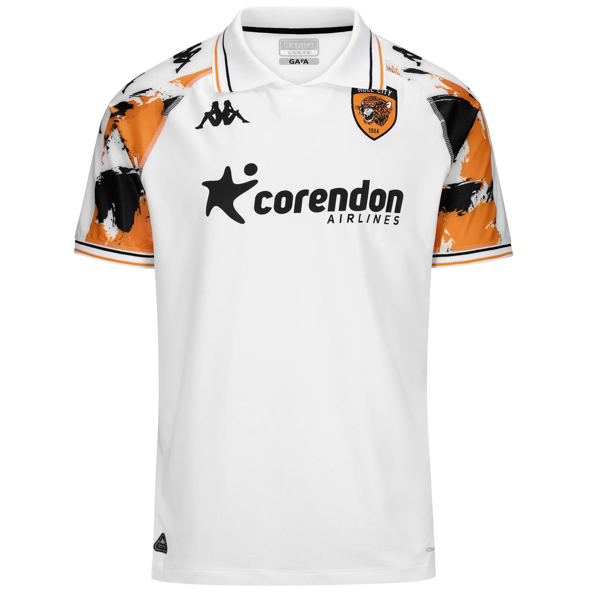 Maglie gioco Kappa Uomo Kombat 2025 Hull City Grigio