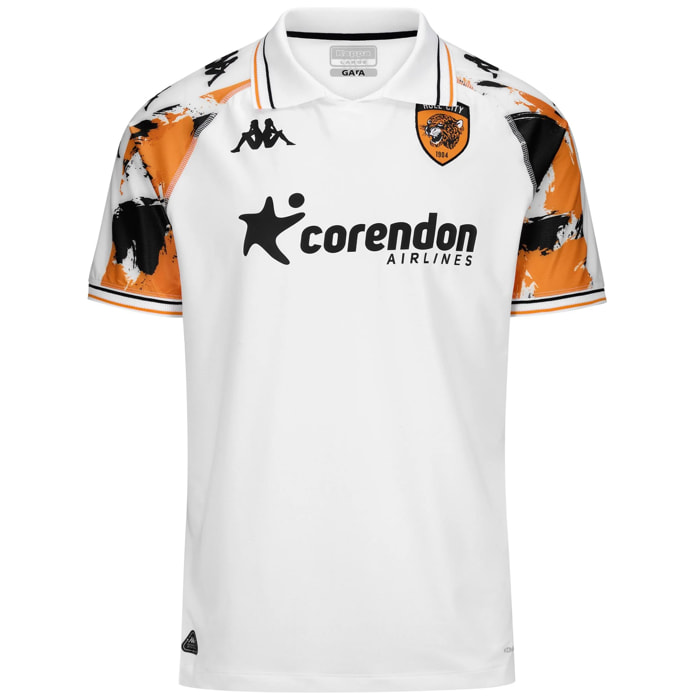 Maglie gioco Kappa Uomo Kombat 2025 Hull City Grigio