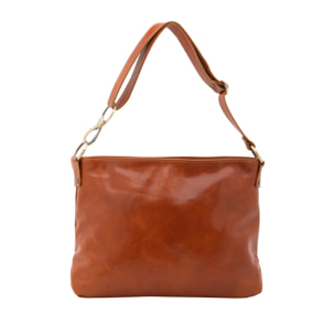 Borsa a spalla da donna - Modello False - 100% pelle - 38.0 x 29.0 x 11.0 cm