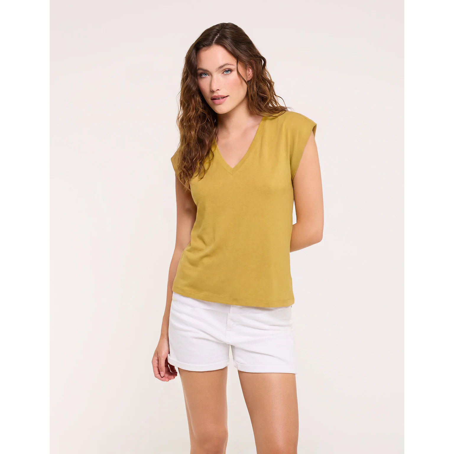 Camiseta Manga Corta Verde Lima - Imara