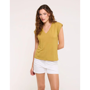 Camiseta Manga Corta Verde Lima - Imara