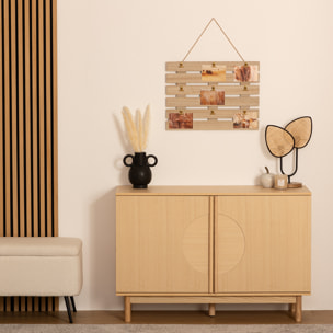 Porte photo "Cagette" beige 58x43cm