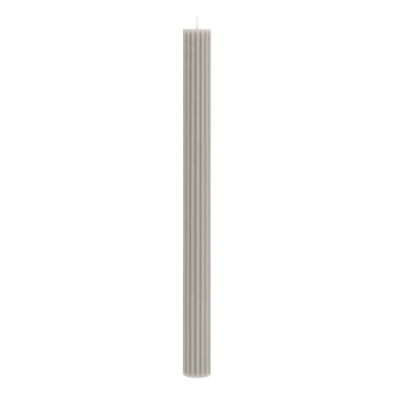 Bougie bâton "Demi" 70g gris clair