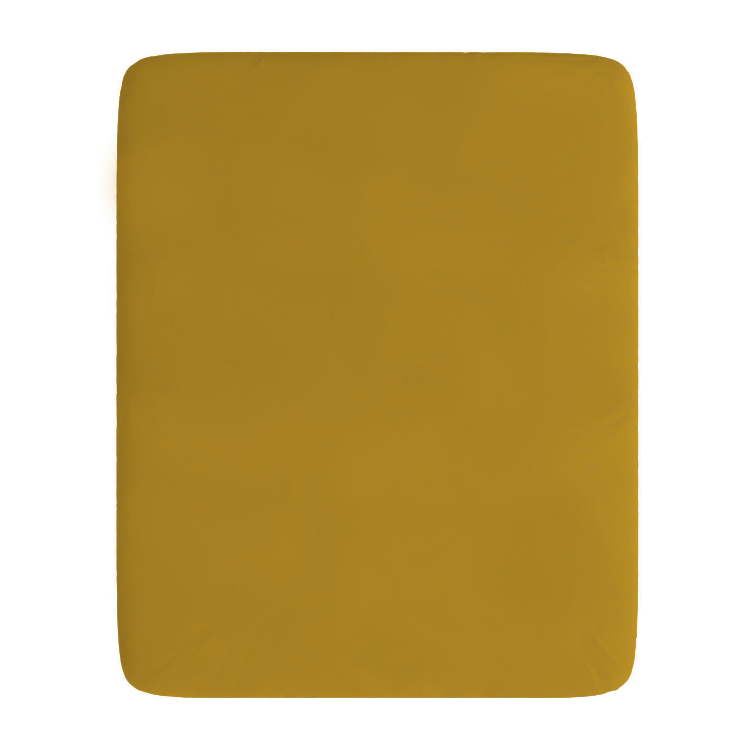 LENZUOLO SOTTO MAX COLOR MADE IN ITALY COTONE-SENAPE MATRIMONIALE MAXI