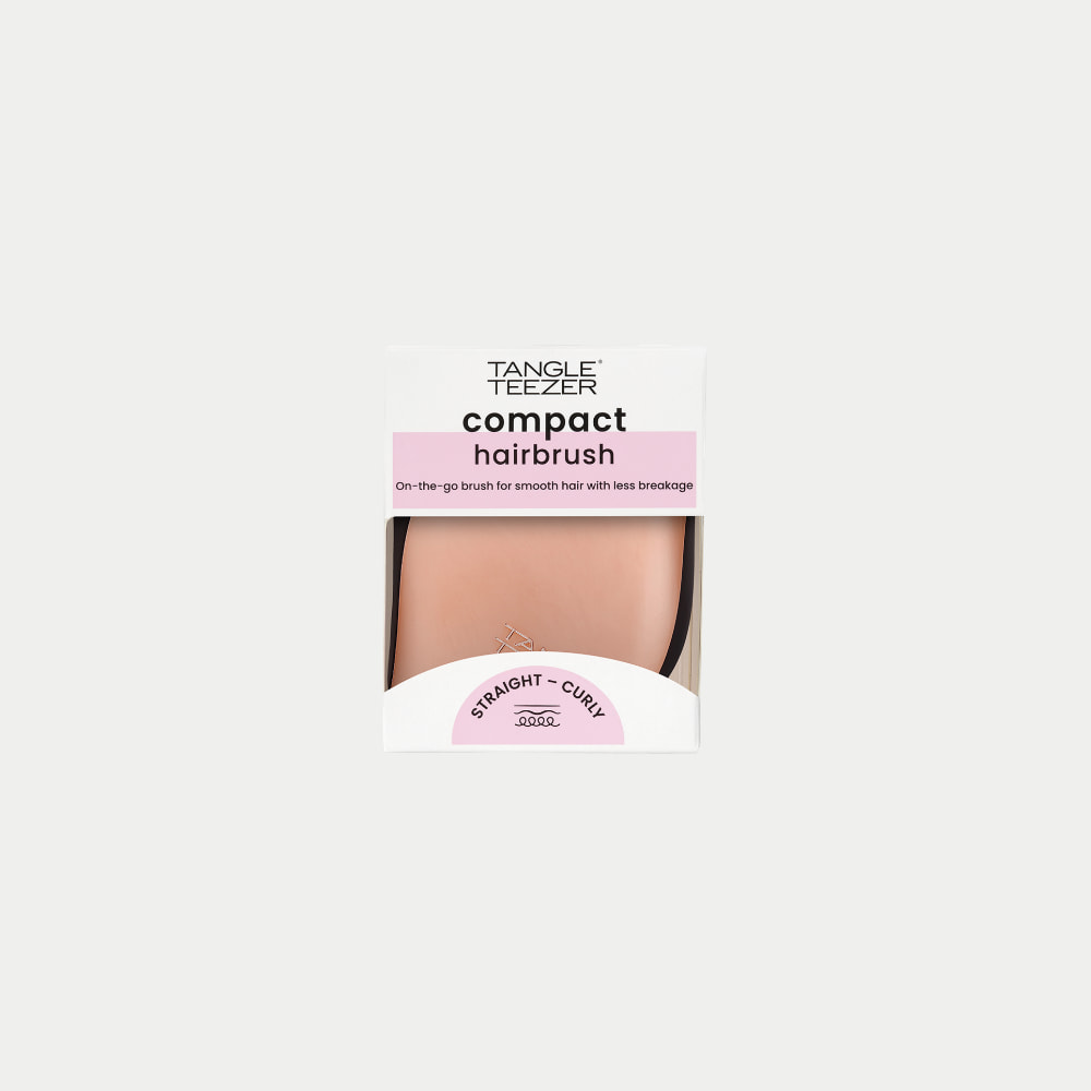 TANGLE TEEZER COMPACT STYLER: Rose Gold/Ivory