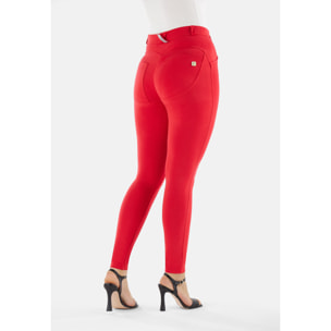 Pantaloni push up WR.UP® curvy gamba superskinny in cotone