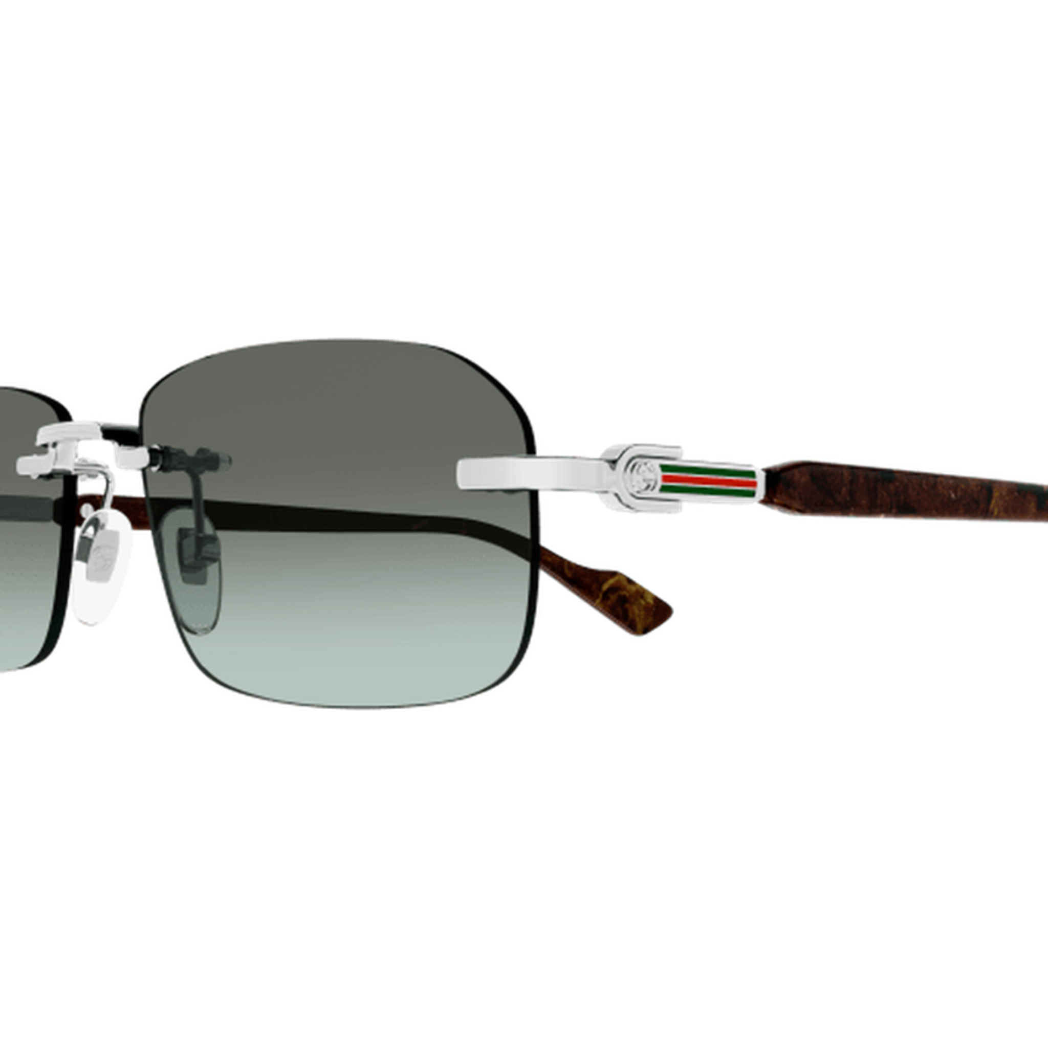 Gafas de Sol Gucci GG1221S-008 de Metal Hombre 56 mm