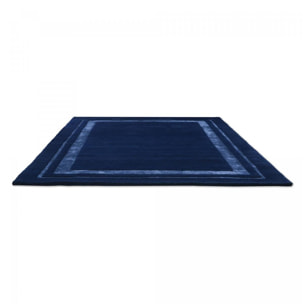 Tapis salon et chambre fait main en laine motif simple CHICDOUJ