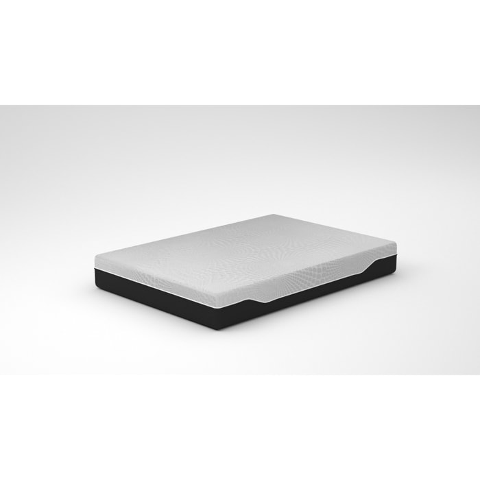 Materasso MemoryFoam Soft,zone differenziate,traspirante 160x190x24cm
