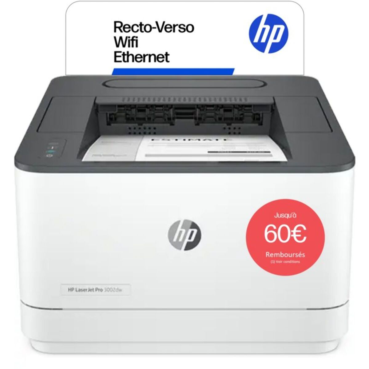 Imprimante laser HP LaserJet Pro 3002dw