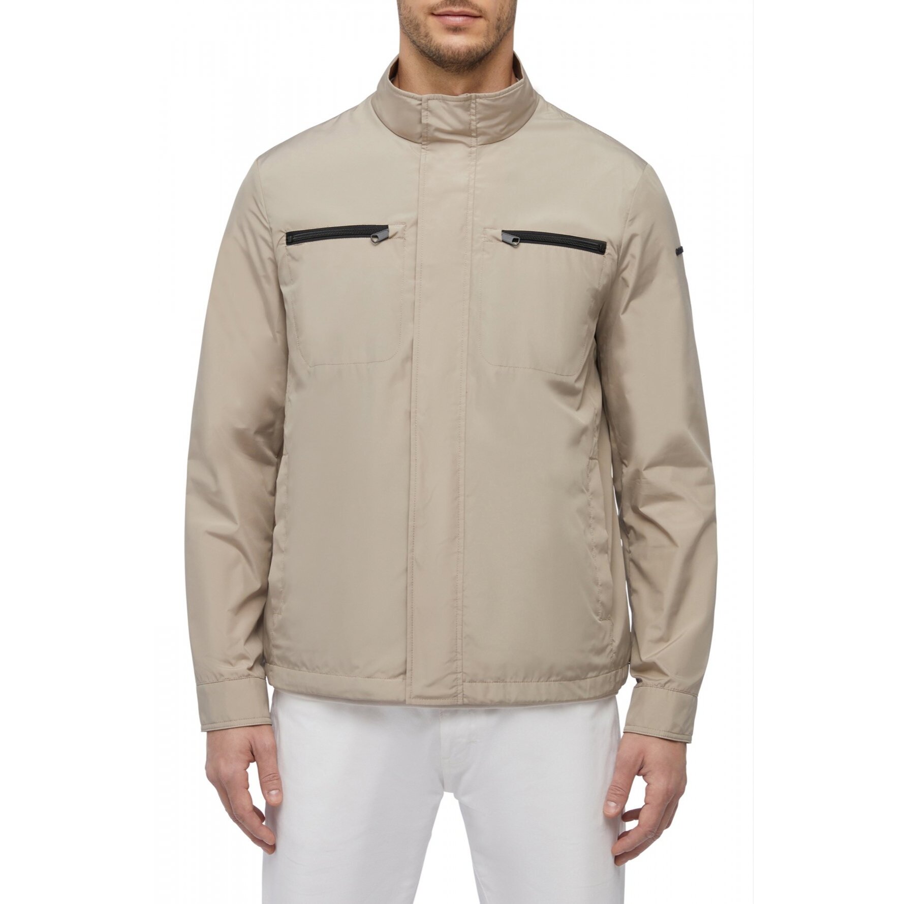 Chaquetas Hombre de la marca GEOX  modelo M JHARROD SHORT JKT Beige