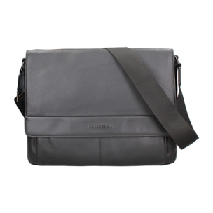 Borsa a tracolla uomo in vera pelle - Modello Erebo Lux - Casual - 29.0 x 37.0 x 10.0 cm