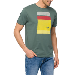 Camiseta Hot Buttered BARRELL Verde Claro