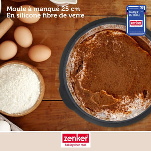 Moule à manqué 25 cm Zenker Silicone fibre de verre