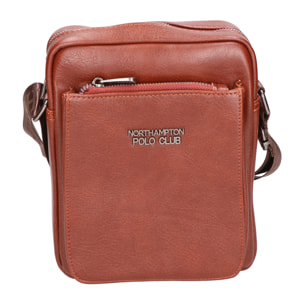 Borsa a spalla da uomo In Ecopelle Prodotto Vegano 18x23x6 cm